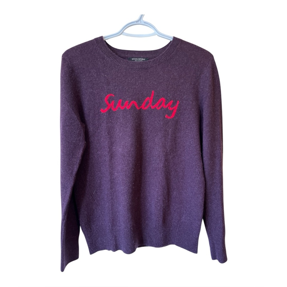 Banana Republic | Cashmere “Sunday” Crew Neck Sweater